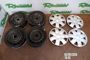 CERCHI FIAT 600 13 X 5 POLLICI ET 36.5 2000