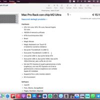 (NUOVO - SIGILLATO) Mac Pro M2 Ultra
