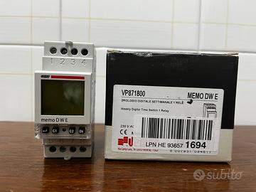 Interruttore orario digitale vemer