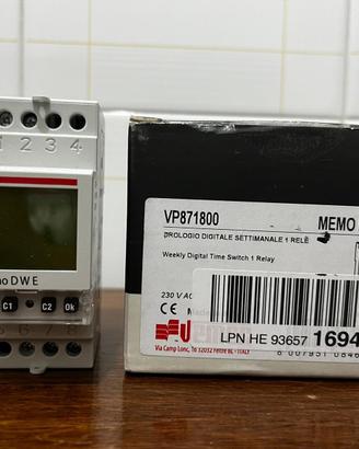 Interruttore orario digitale vemer
