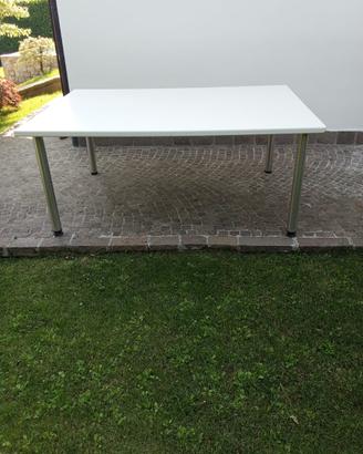 Tavolo legno + acciaio