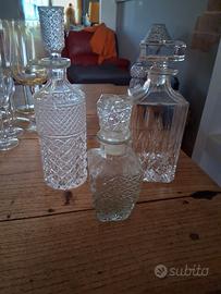 bottiglie decanter 