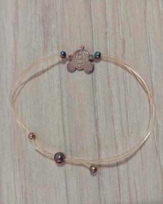 Braccialetto argento Rue des Mille carrozza