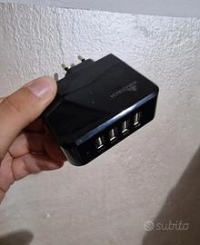 caricatore multipresa USB 