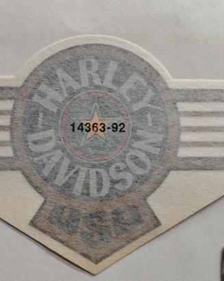 DECAL /Adesivo serbatoio Harley Davidson FAT BOY