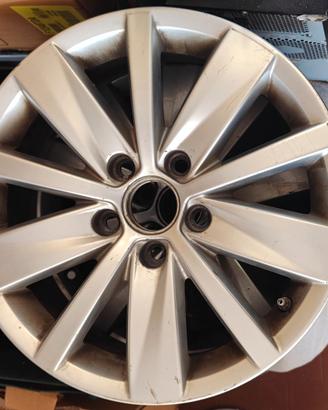 4 cerchi in lega originali VW Passat 16" BORBET