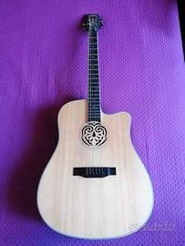 Chitarra acustica amplificata