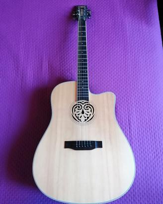 Chitarra acustica amplificata