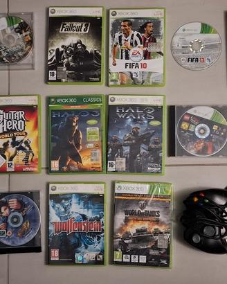 collezione videogame retrogame X box 360 