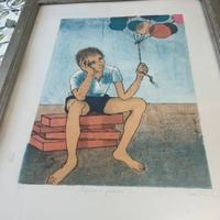 Eva fischer quadro litografia