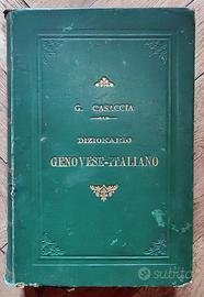 Dizionario Genovese - Italiano G. Casaccia 1876