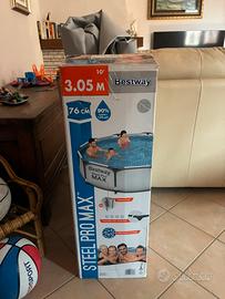 Piscina bestway steel pro max 3,05m + accessori
