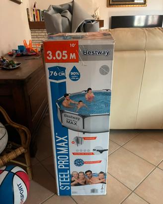 Piscina bestway steel pro max 3,05m + accessori
