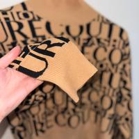 Maglione color cammello