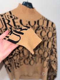 Maglione color cammello