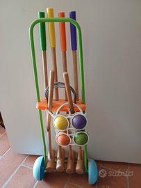 Gioco croquet bambini