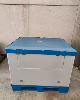cassa pallet scomponibile in plastica