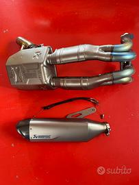 Scarico akrapovic originale Bmw s1000rr 2022