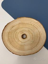 Base decorativa in legno