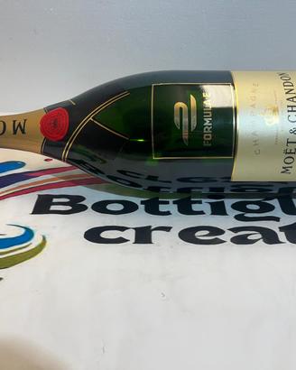 bottiglia vuota champagne moet bottiglia gigante