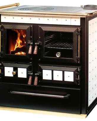 stufa termocucina a legna Vescovi Jessica 5  9,6kw