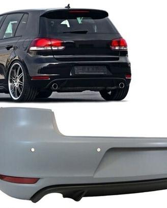 Paraurti posteriore Golf 6 GTI Look con diffusore