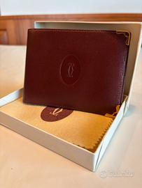 Portafoglio Cartier vintage Must de Cartier