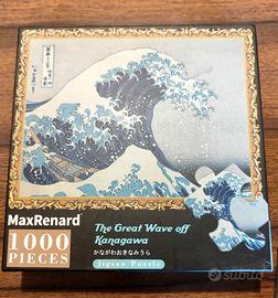 Puzzle Hokusai LA GRANDE ONDA 1000pz 68x49