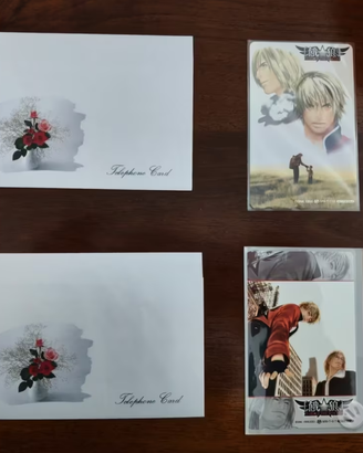 Telephone card Garou Mark of the wolves neogeo