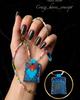 Collana Collier ex voto Pura alma