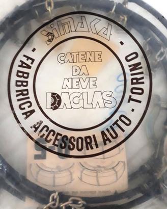 CATENE NEVE FABBRICA ACCESSORI AUTO TORINO D'EPOCA