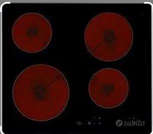 Piano cottura in vetroceramica