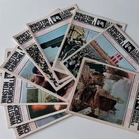 9 fascicoli anni '60 Churchill Seconda Guerra Mon 