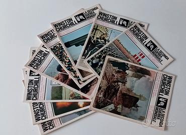 9 fascicoli anni '60 Churchill Seconda Guerra Mon 