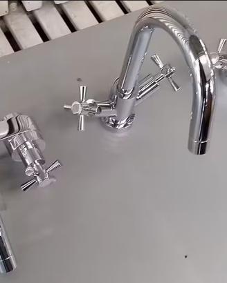 Bandini,miscelatori lavabo,bidet,vasca,serie"Giob"