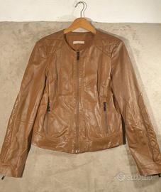 Giacca in pelle Stefanel • Taglia 42 EU - 46 IT