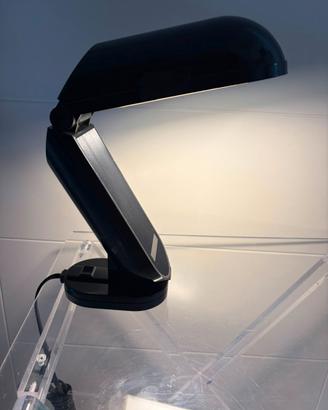 Lampada da Tavolo nera Anni 70 Manon Tronconi