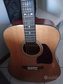 chitarra acustica Ibanez.