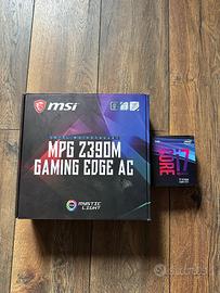 CPU Intel i7 9700K + Scheda Madre MSI MPG Z390M