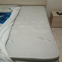 Materasso singolo +rete a doghe x materasso singol