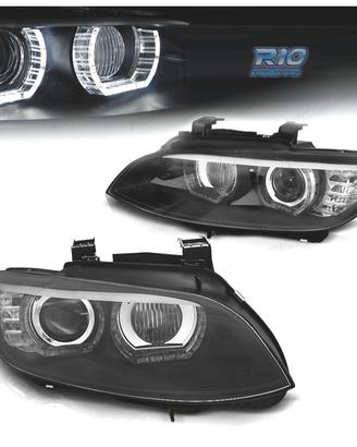 FARI BMW E92 E93 06-10 XENON AFS ANGEL EYES LED DL