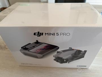 Drone dji mini 5 pro nuovo sigillato con dji care
