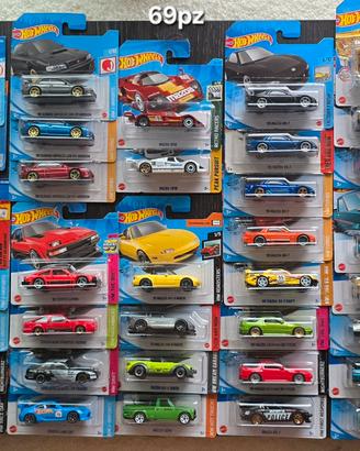 Lotto Hot Wheels JDM 69 pezzi cardati