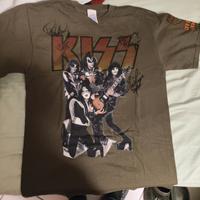 T-shirt Kiss Army Autografata 