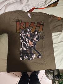 T-shirt Kiss Army Autografata 
