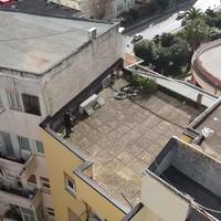 Lastrico solare nella centralissima Via Roma