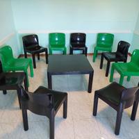 Sedie e tavolino Kartell - Carlo Bartoli