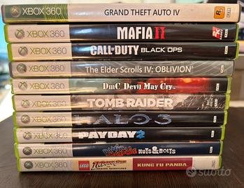 Lotto 10 giochi xbox 360