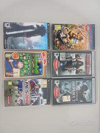 PSP.  SONY.   GIOCHI