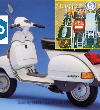 Kit Ricambi Vespa PX125E PX150E PX200E P200E